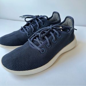 Allbirds Tree Runners TR Shoes Women’s Size 9 Navy Blue Comfort Lace Up Sneakers
